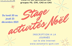 Journées activités Noël 2021