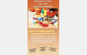 Préparation fête du club